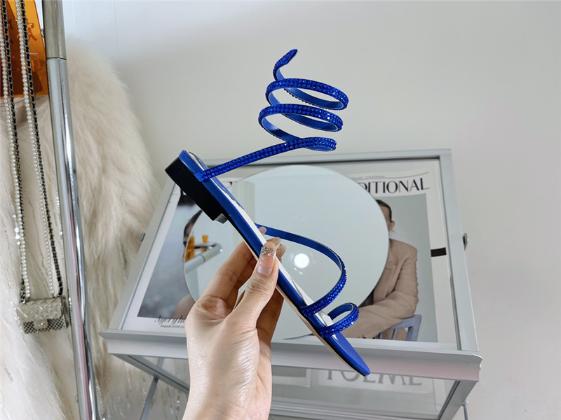 rene caovilla cleo flat sandals