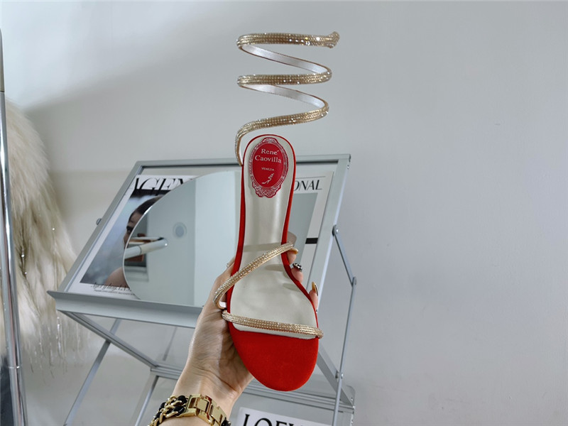rene caovilla cleo heels