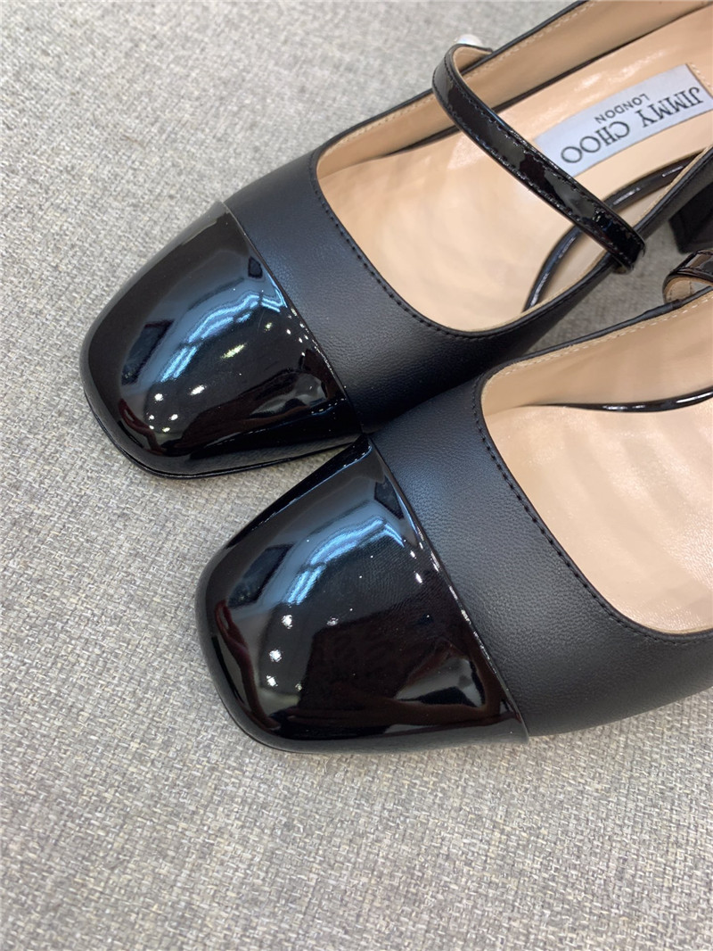 J1m*y Ch00 New Thick Heel Mary Jane Shoes