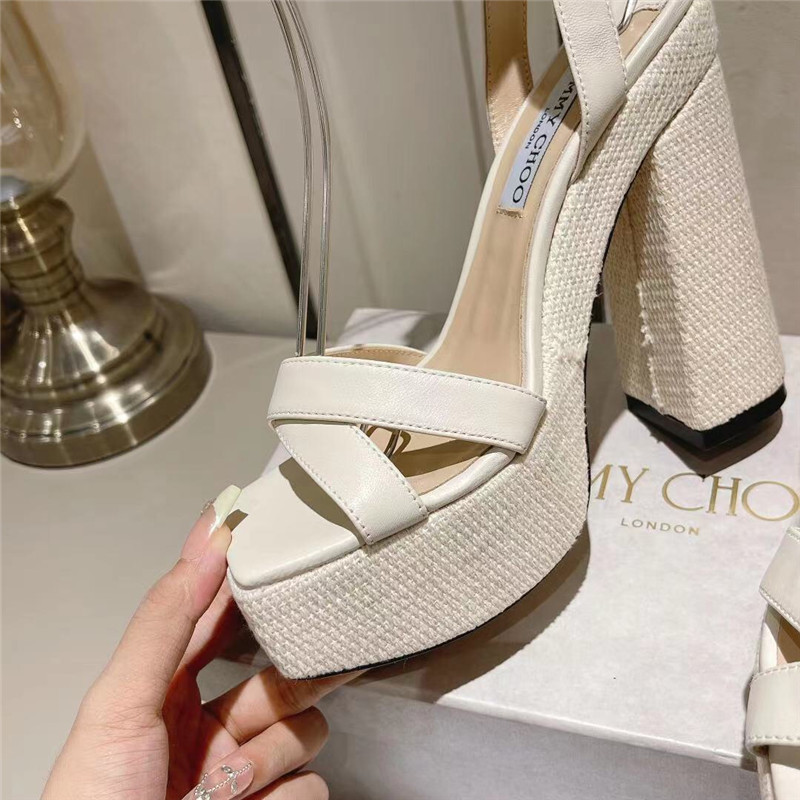 J1m*y Ch00 Fashion Heel Sandals