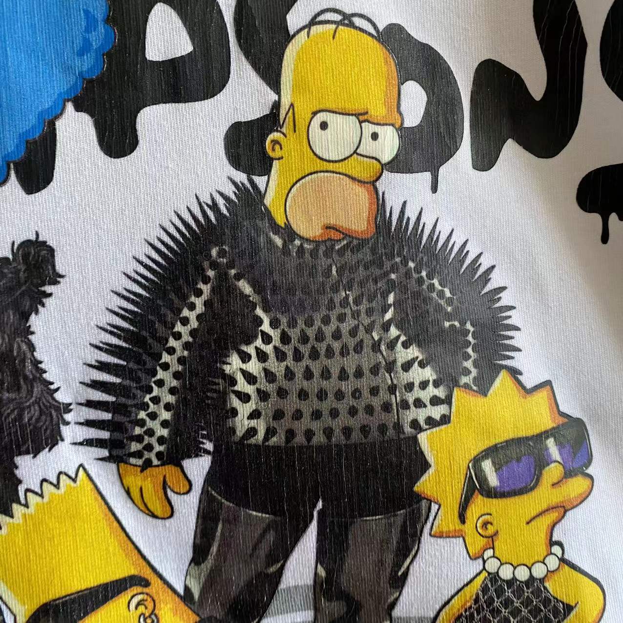 Ba1en*iaga Simpsons T-Shirt