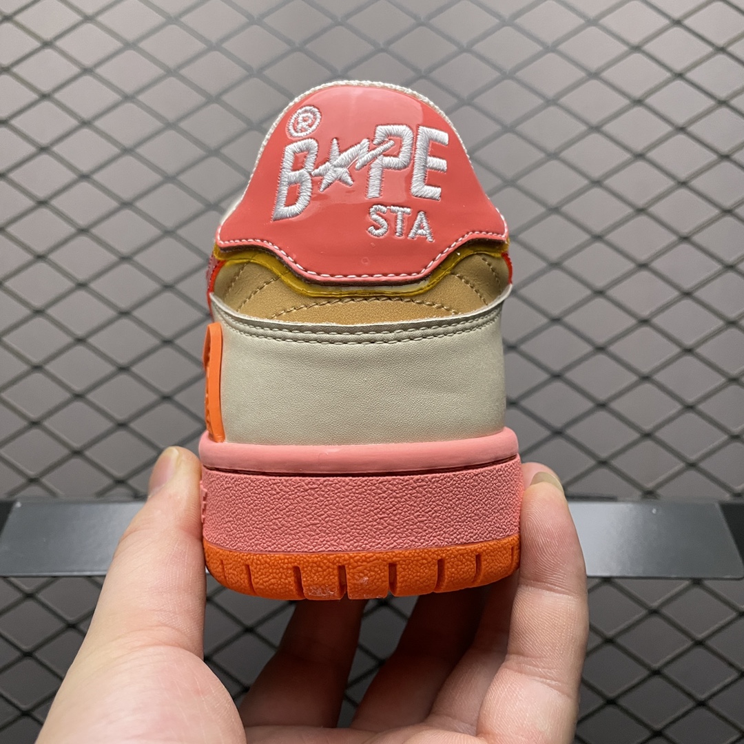 A Bathing Ape Bape SK8 Sta Orange