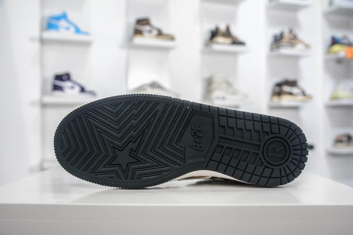 A Bathing Ape Bape SK8 Sta Black Camo