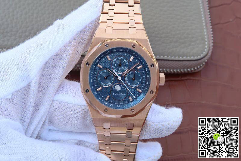 Replica Audemars P1g*et Royal Oak Perpetual Calendar 26574OR.OO.1220OR.02 JF Factory 1:1 Best Edition Swiss ETA5134
