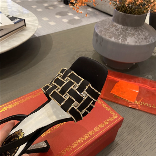 rene caovilla heel sandals