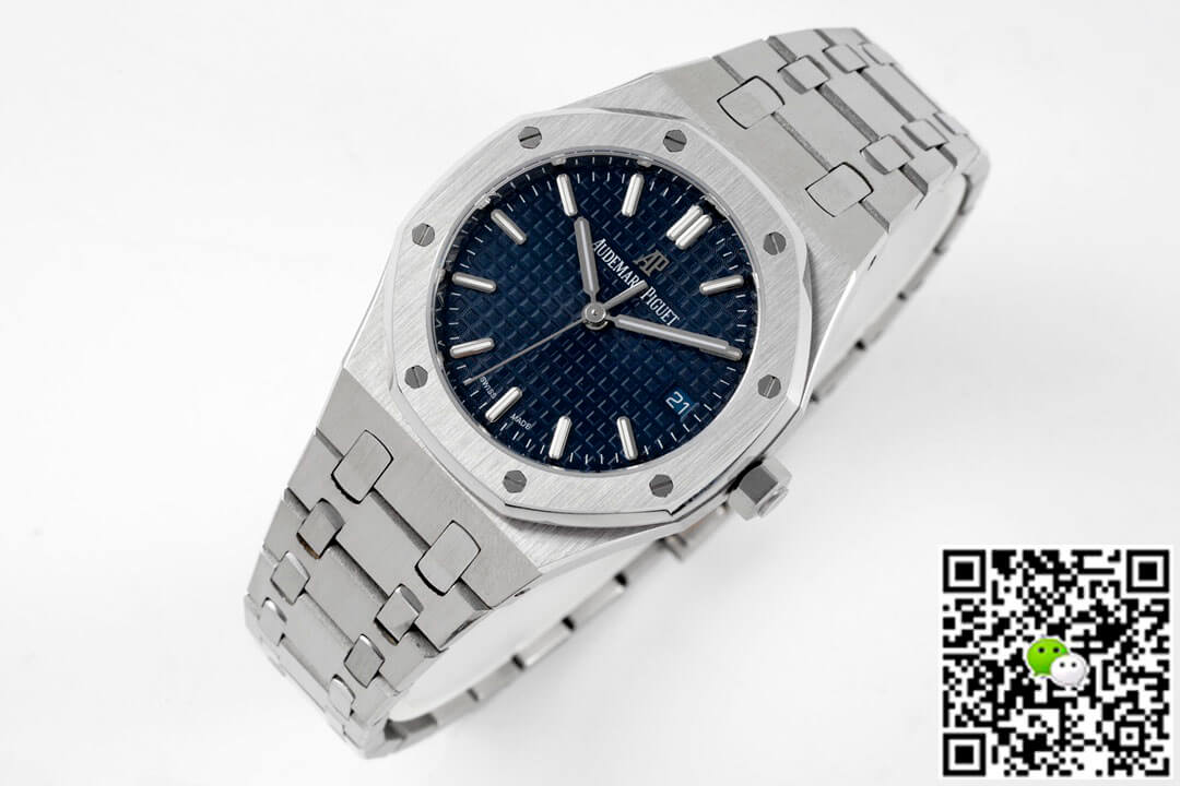 Replica Audemars P1g*et Royal Oak 34MM 1:1 Best Edition 8F Factory Blue Dial