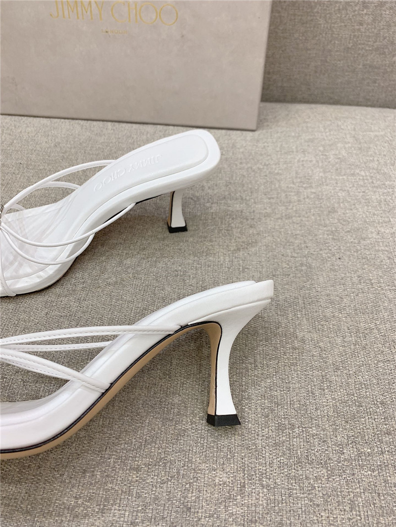 J1m*y Ch00 Heeled Slides