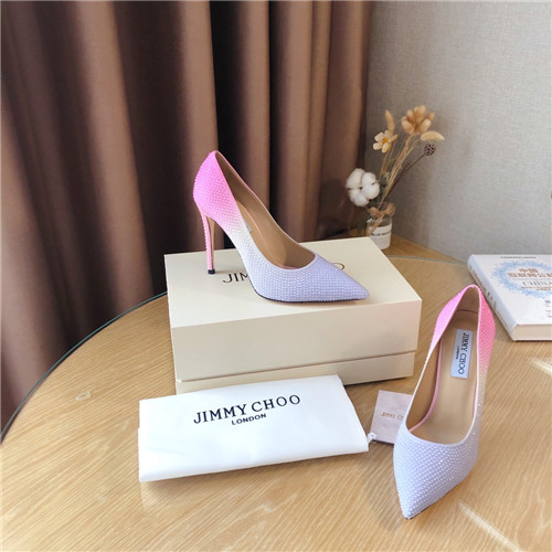 J1m*y Ch00 pearl high heels sandals