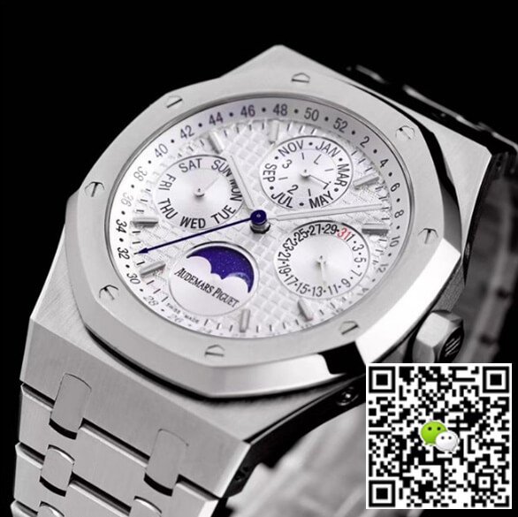 Replica Audemars P1g*et Royal Oak 26574ST.OO.1220ST.001 1:1 Best Edition APS Factory White Dial