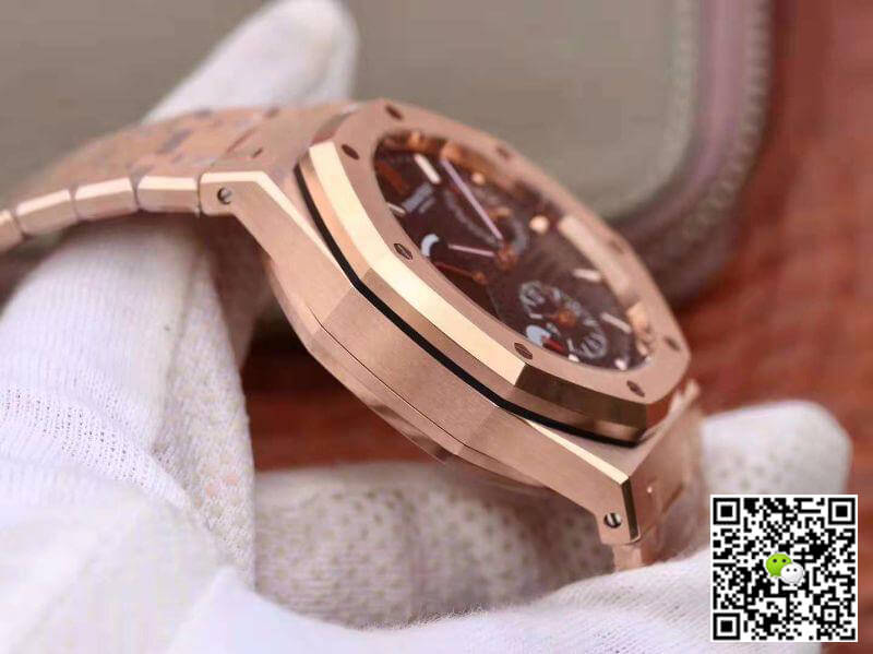 Replica Audemars P1g*et Royal Oak 26120 TWA Factory 1:1 Best Edition Swiss ETA2329 Black Dial