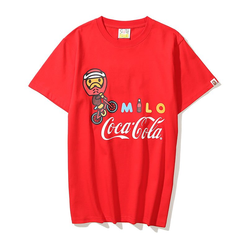 Bape Coca Milo Harajuku T Shirt 9050