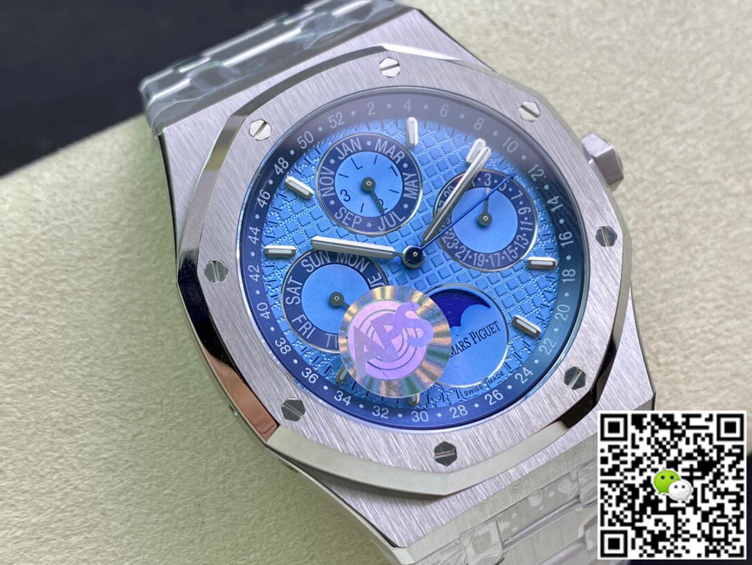 Replica Audemars P1g*et Royal Oak 26574PT.OO.1220PT.01 1:1 Best Edition APS Factory Blue Dial