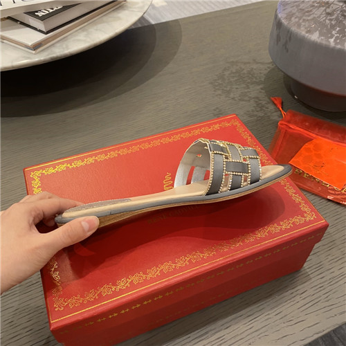 rene caovilla flat slippers