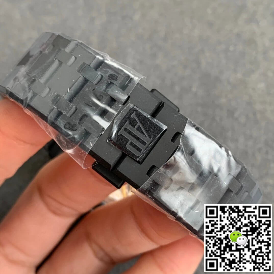 Audemars P1g*et Replica 15500 DLC Version 1:1 Best Edition ZF Factory White Dial