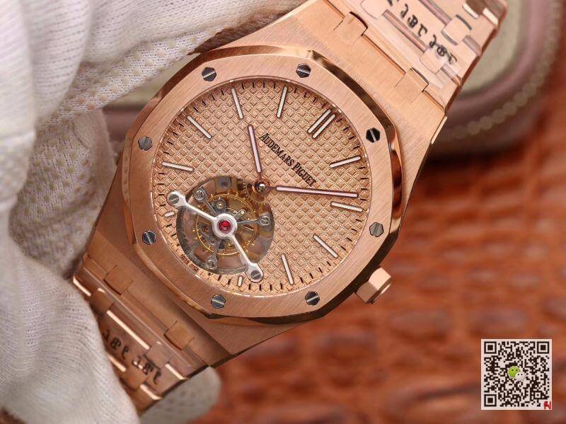 Replica Audemars P1g*et Royal Oak Tourbillon 26510OR.OO.1220OR.02 R8 Factory 1:1 Best Edition Swiss ETA2924