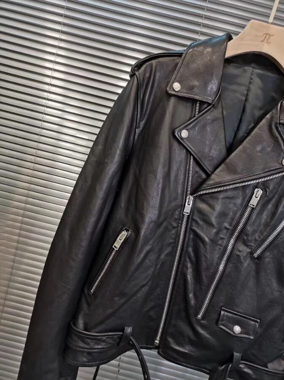 Sa1nt Lau*nt Replica Real Leather Jacket