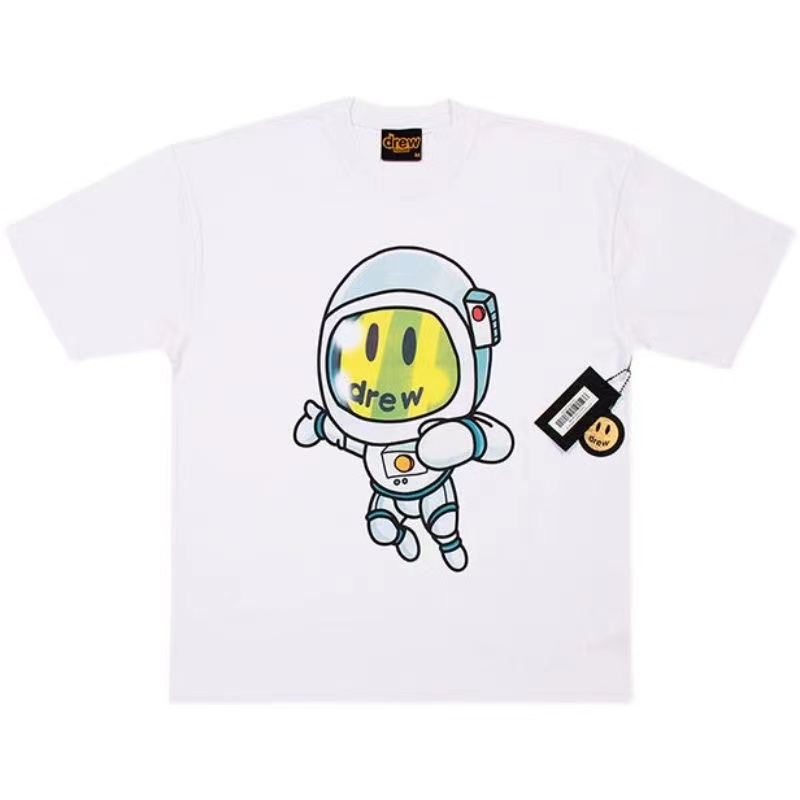 Drew astronaut t-shirt white
