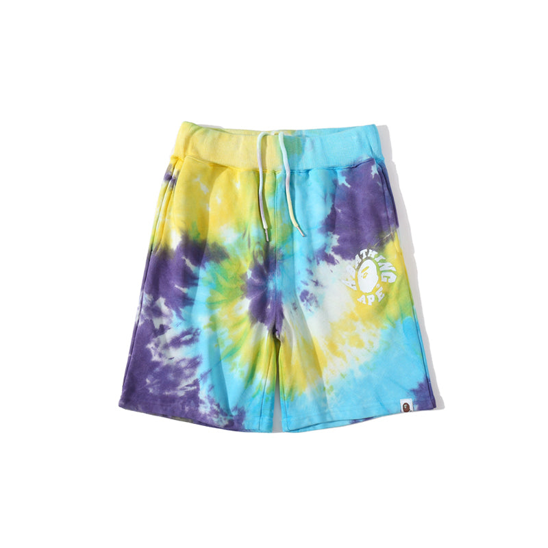 BAPE Shorts Tie Dye Pants HDCP8777