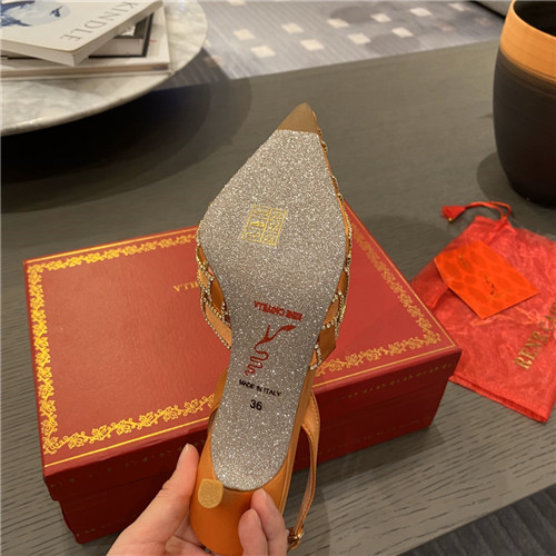 rene caovilla heel sandals