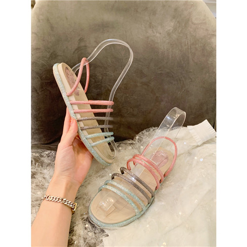 rene caovilla rome slippers sandals