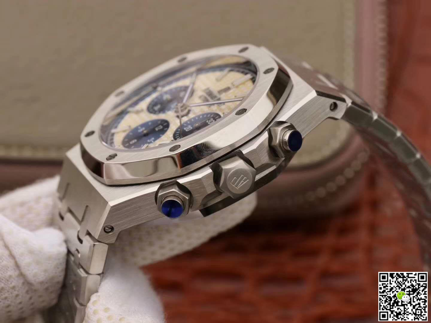 Replica Audemars P1g*et Royal Oak OM Factory Men Watches 1:1 Best Edition Swiss ETA7750 White Dial