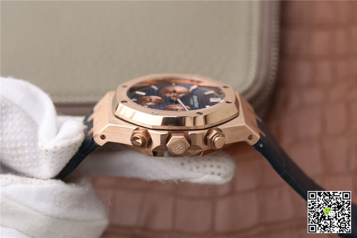 Replica Audemars P1g*et Royal Oak Chronograph 26331OR.OO.D315CR.01 1:1 Best Edition OM Factory Rose Gold