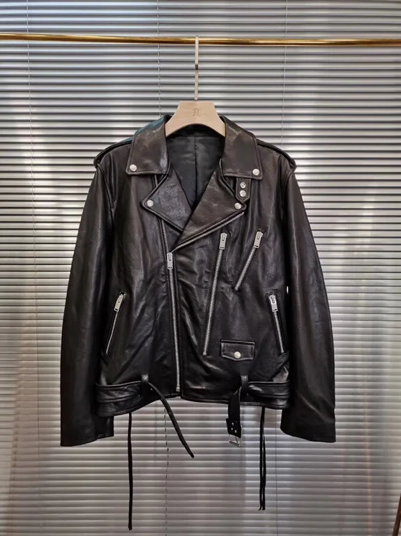 Sa1nt Lau*nt Replica Real Leather Jacket