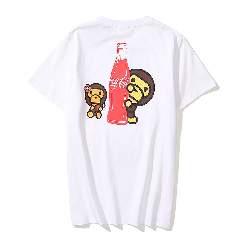 Bape Coca Milo Harajuku T Shirt 9050