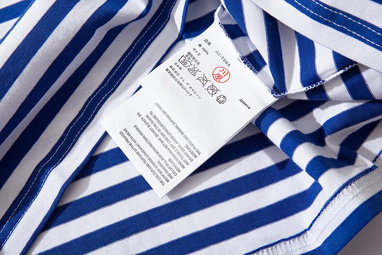 COMME DES GARCONS CDG PLAY Stripe Classical Long Sleeve Shirts