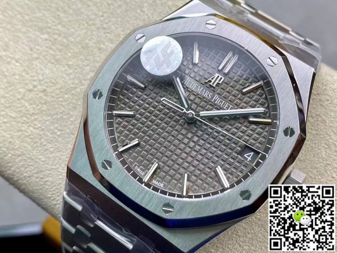 Replica Audemars P1g*et Royal Oak 15500ST.OO.1220ST.02 1:1 Best Edition ZF Factory V2 Version Gray Dial