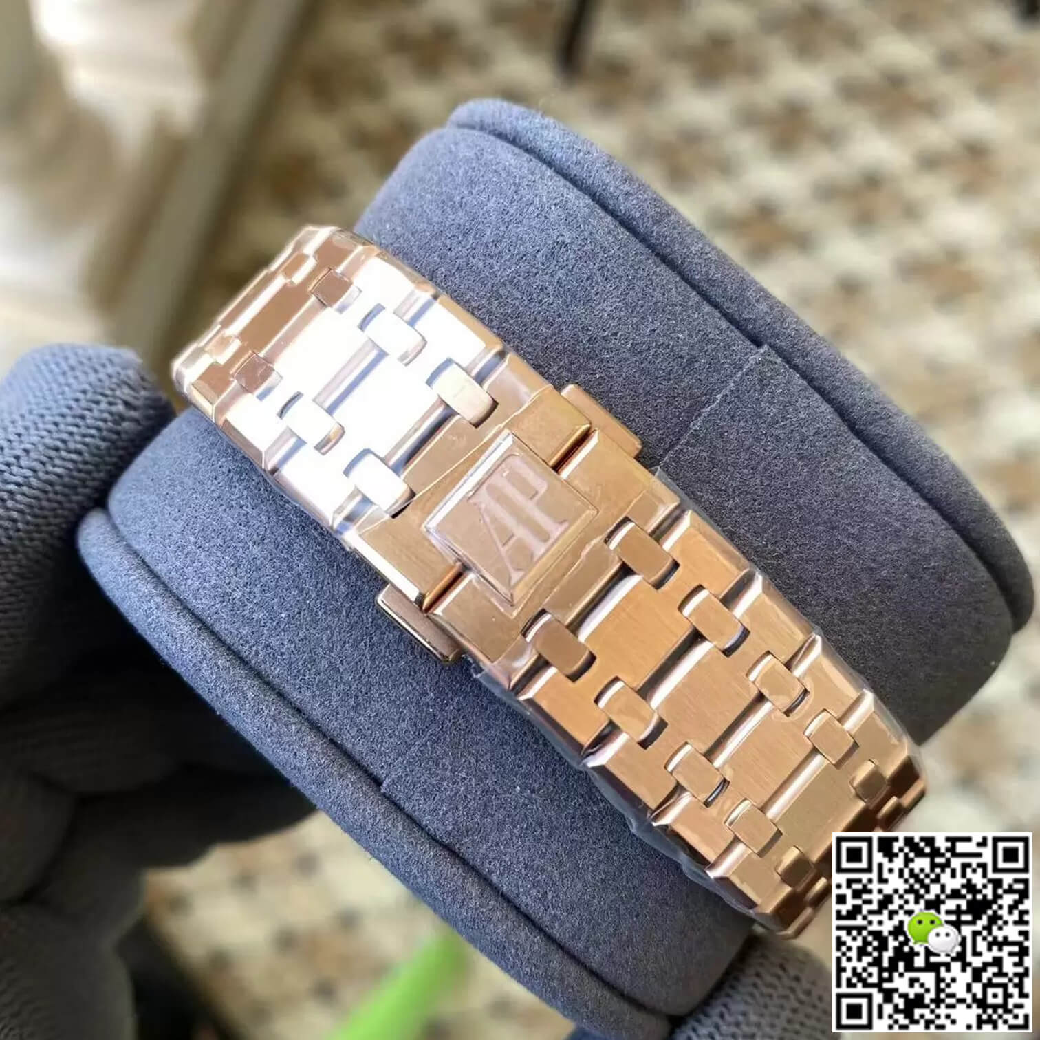 Replica Audemars P1g*et Royal Oak 26584OR.OO.1220OR.01 1:1 Best Edition APS Factory Gold Dial