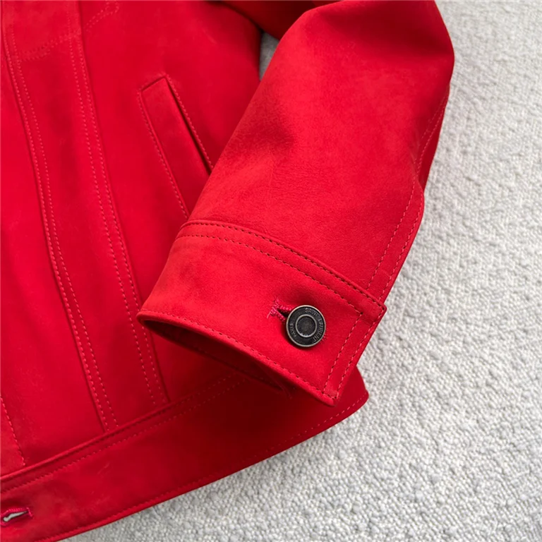 Sa1nt Lau*nt Real Leather Jacket