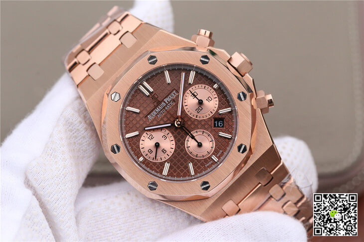 Replica Audemars P1g*et Royal Oak Chronograph 26331OR.OO.1220OR.02 1:1 Best Edition OM Factory Rose Gold
