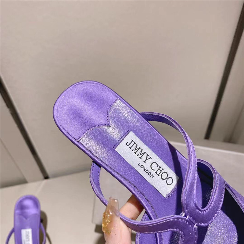 J1m*y Ch00 Paris window custom high-heeled sandals