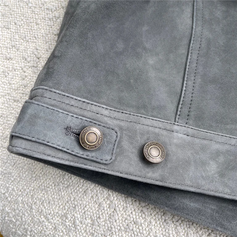 Sa1nt Lau*nt Real Leather Jacket