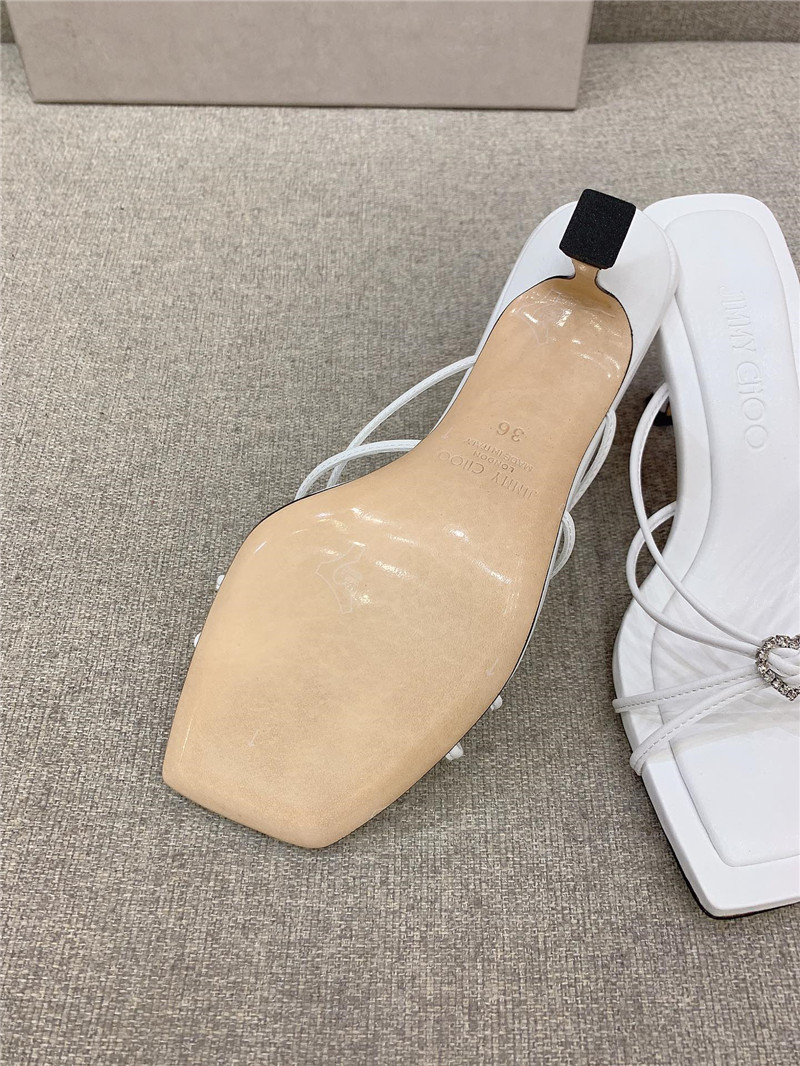 J1m*y Ch00 Heeled Slides