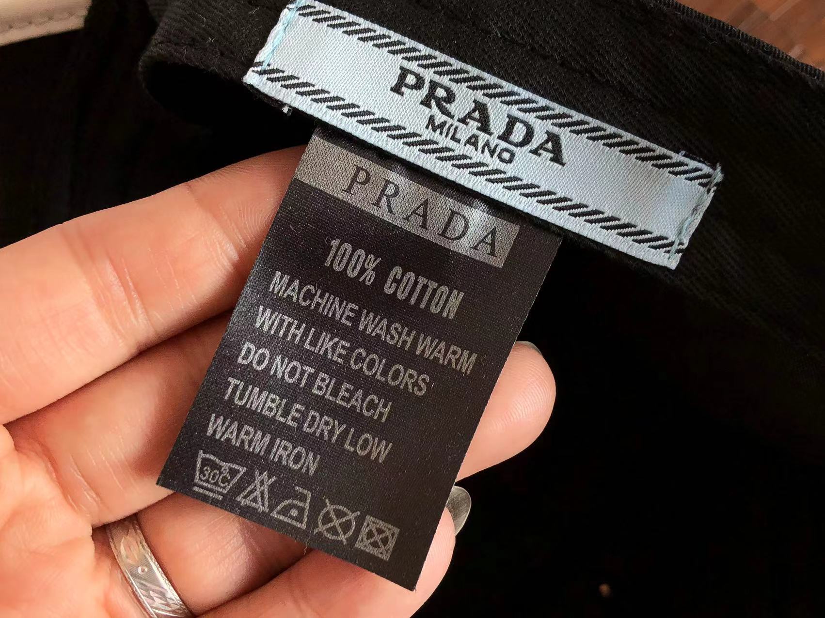 Pra*a Bucket Hat Dupe