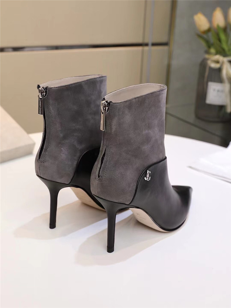 J1m*y Ch00 Pearl Heels Dupe pointed high heel ankle boots