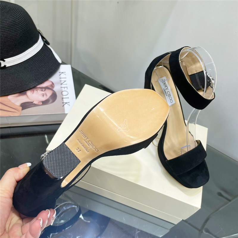 J1m*y Ch00 block heel sandals