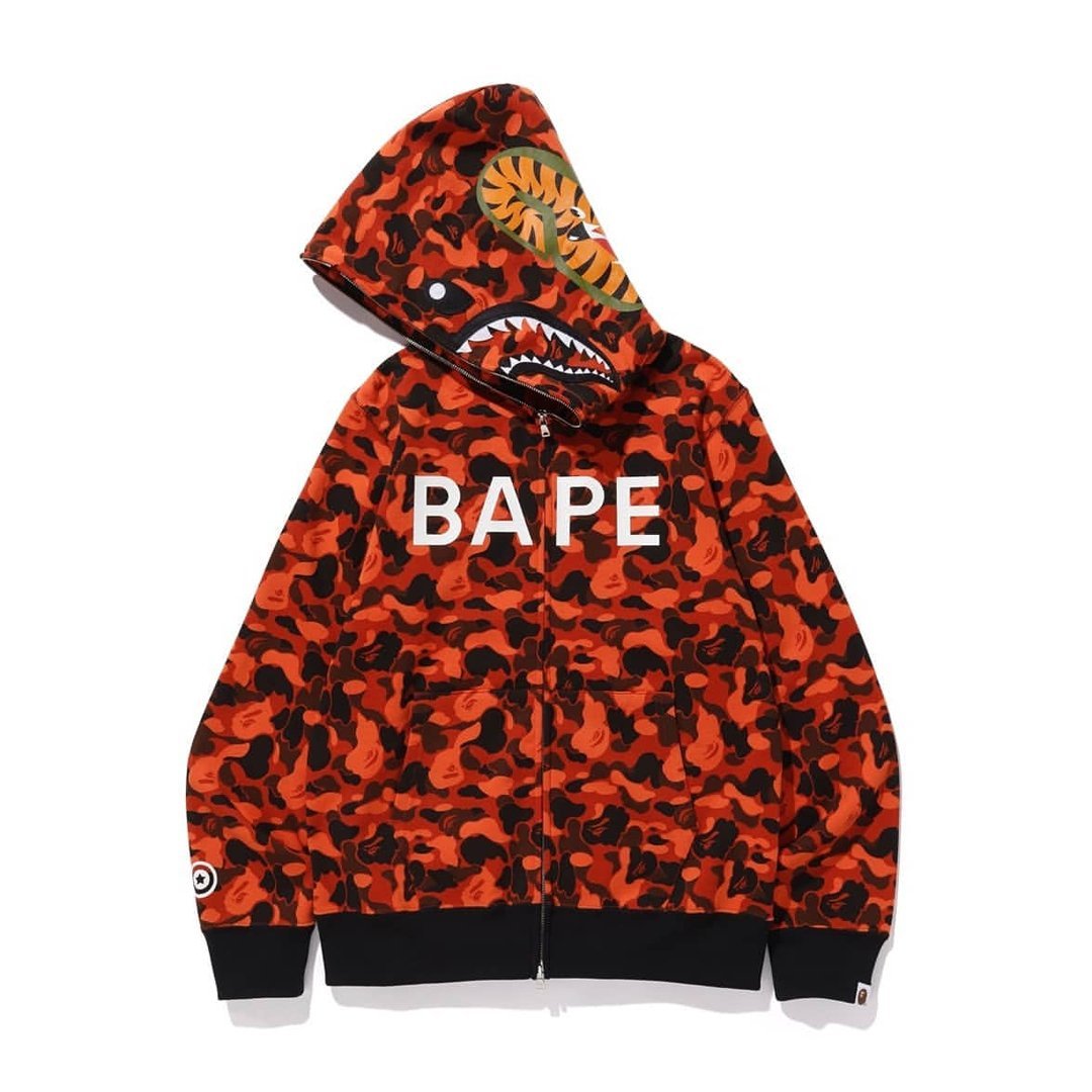 Bape x XO Camo Full Zip Hoodie