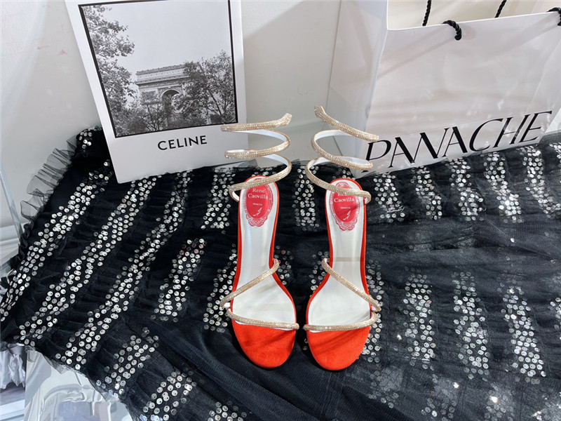 rene caovilla cleo heels