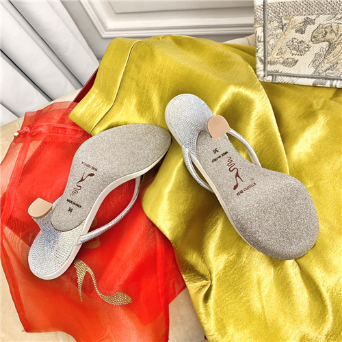 rene caovilla heel sandals