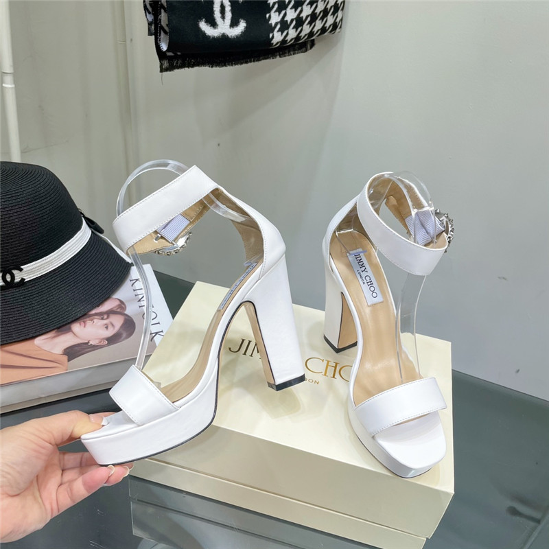 J1m*y Ch00 block heel sandals