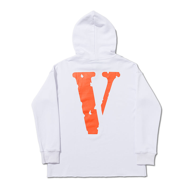 Vlone Staple Orange V Hoodie 6862