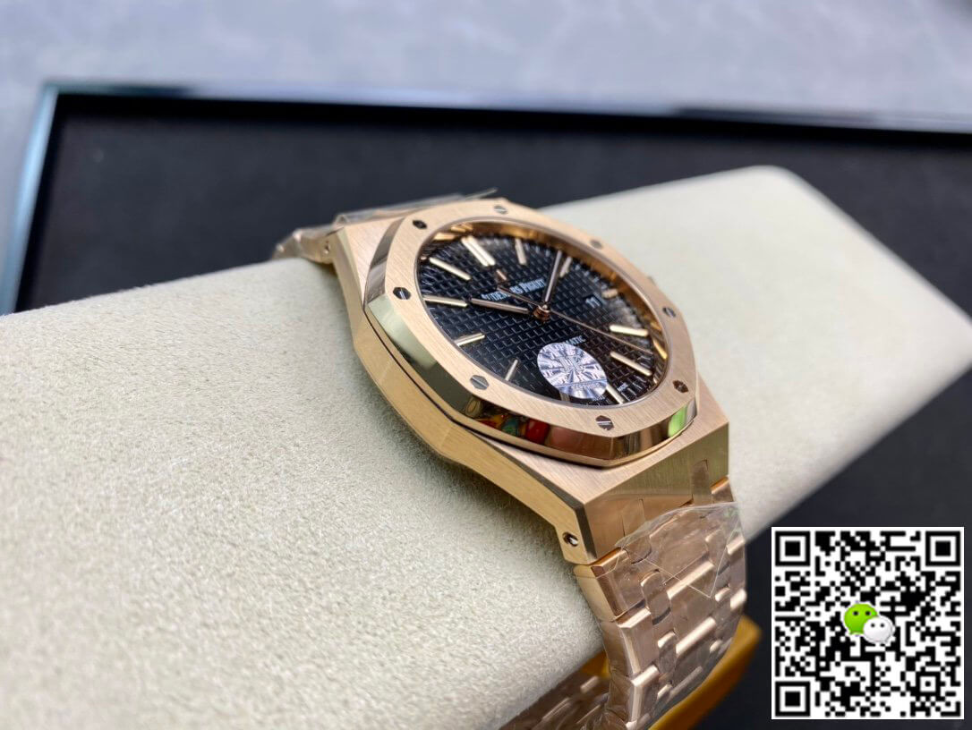 Audemars P1g*et Replica 15400OR.OO.1220OR.01 JF Factory Mechanical Watches 1:1 Best Edition Swiss ETA3120 Rosegold