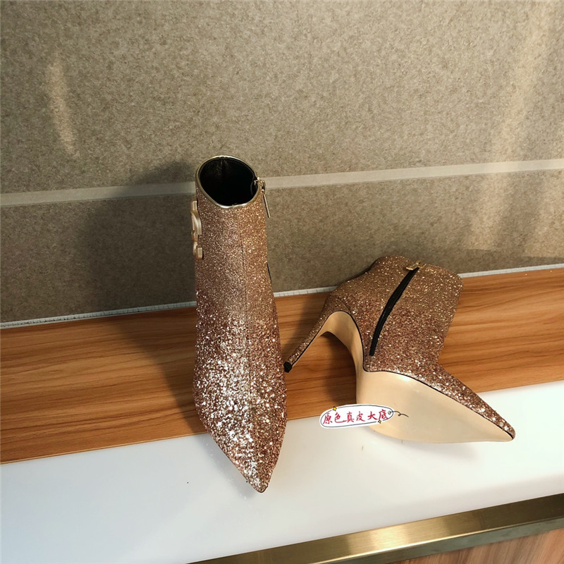 J1m*y Ch00 high heel ladies ankle boots