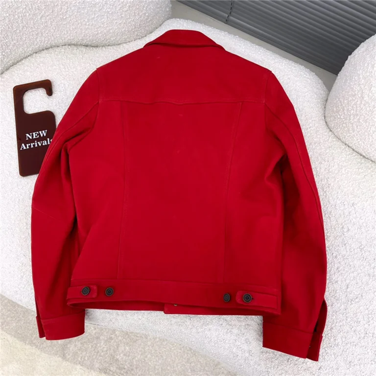 Sa1nt Lau*nt Real Leather Jacket