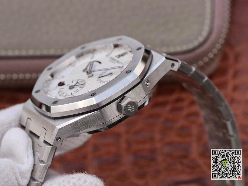 Replica Audemars P1g*et Royal Oak 26120ST.OO.1220ST.02 TWA Factory 1:1 Best Edition Swiss ETA2329 White textured dial