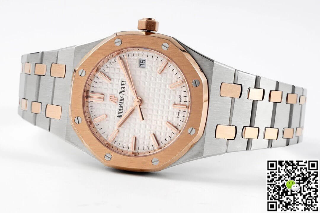 Replica Audemars P1g*et Royal Oak 77350SR.OO.1261SR.01 1:1 Best Edition 8F Factory Silver Dial