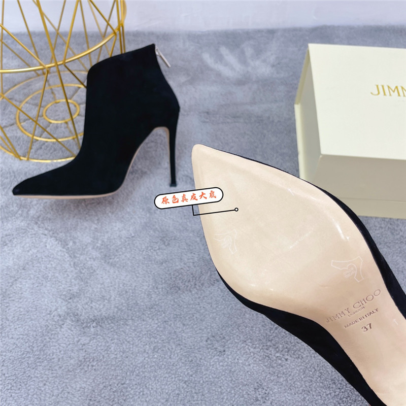 J1m*y Ch00 Pearl Heels Dupe pointed toe heeled booties